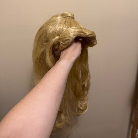 2006 Barbie Fairytopia Mermaidia Wig Barbie Wig Blonde Wig Mermaid Wig Barbie - Picture 2 of 4